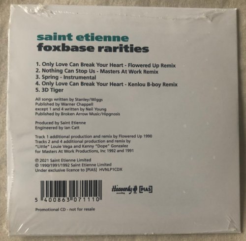 Saint Etienne - Foxbase Rarities (2022)