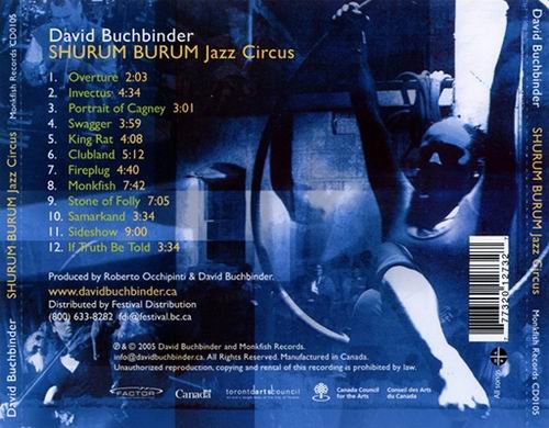 David Buchbinder - Shurum Burum Jazz Circus (2005)