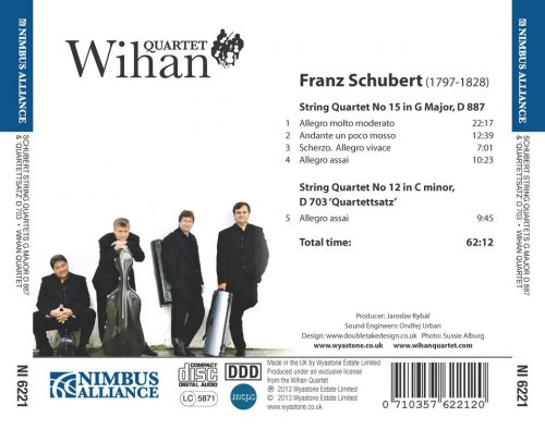 Wihan Quartet - Schubert: String Quartets (2013)