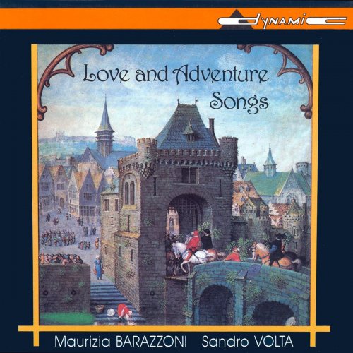 Maurizia Barazzoni, Sandro Volta - Milan / Valderrabano / Mudarra / Sanz / Stefani: Love and Adventure Songs (1990)