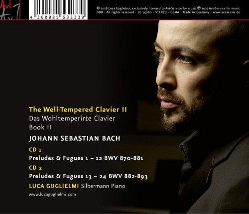 Luca Guglielmi - J.S. Bach: The well-tempered Clavier, Book II (2022) [Hi-Res]