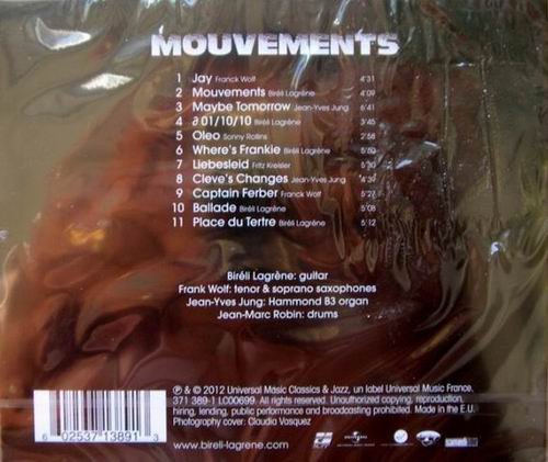 Bireli Lagrene - Mouvements (2012) CD Rip