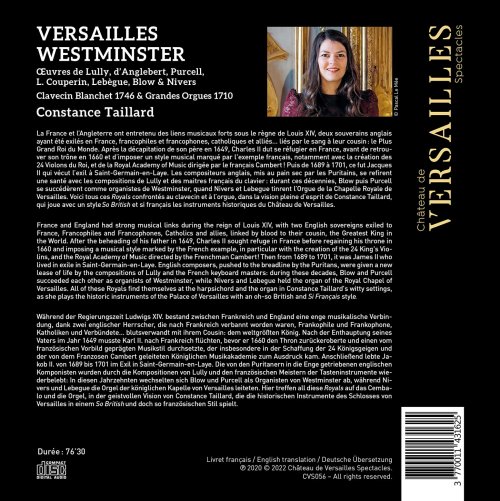 Constance Taillard - Versailles - Westminster (2022) [Hi-Res]