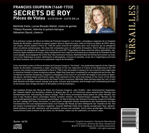 Mathilde Vialle, Louise Bouedo-Mallet, Thibaut Roussel, Sébastien Daucé - Couperin: Secrets de Roy (2021) [Hi-Res]