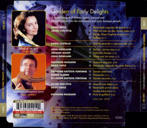 Pamela Thorby, Andrew Lawrence-King - Garden of Early Delight (2008) CD-Rip