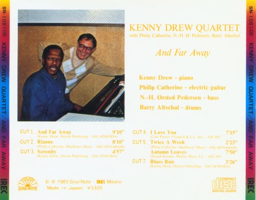 Kenny Drew Quartet - And Far Away (1983) CD-Rip