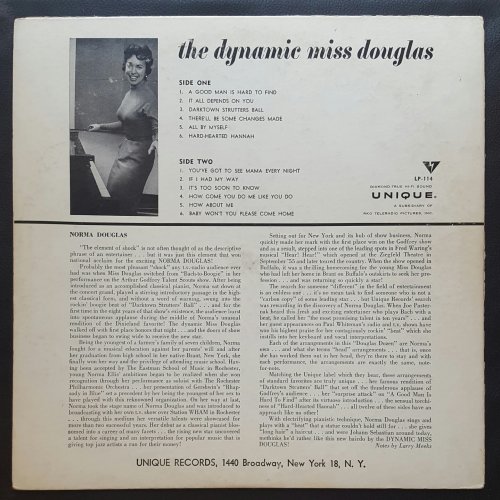 Norma Douglas - The Dynamic Miss Douglas (1956) [Hi-Res]