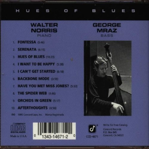 Walter Norris & George Mraz - Hues of Blues (1995)