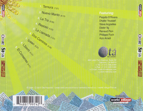 Omar Sosa - Mulatos (2004) CD-Rip