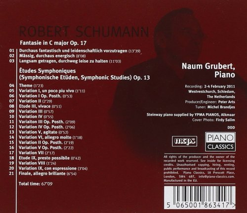 Naum Grubert - Schumann: Études Symphoniques, Op. 13, Fantasy, Op. 17 (2011)