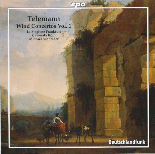 Camerata Koln, La Stagione Frankfurt, Michael Schneider - Telemann: The Complete Wind Concertos (2015) [8CD Box Set]