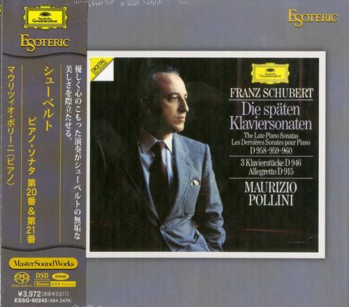 Maurizio Pollini - Schubert: Piano Sonatas Nos.20 & 21 (1987) [2021 DSD64]