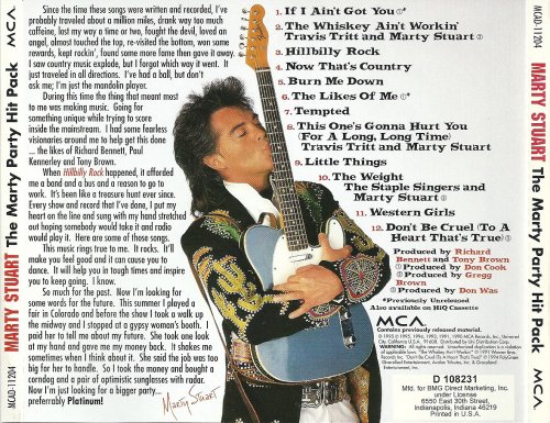 Marty Stuart - The Marty Party Hit Pack (1995)