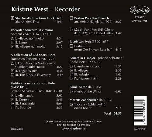 Kristine West - Kristine West: Recorder (2016) [Hi-Res]