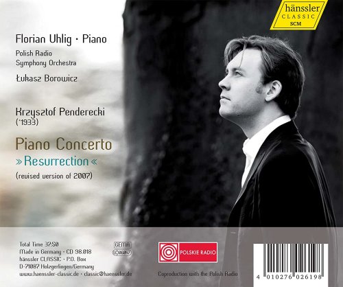 Florian Uhlig - Penderecki: Piano Concerto, "Resurrection" (2013)