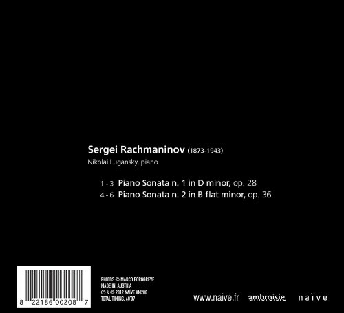 Nikolai Lugansky - Rachmaninoff: Piano Sonatas 1 & 2 (2012) [Hi-Res]