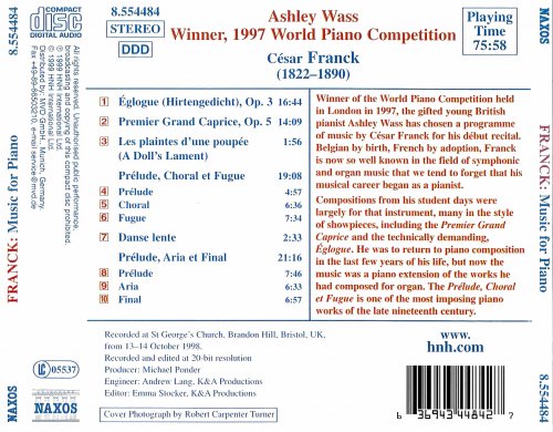 Ashley Wass - Piano Recital: Ashley Wass (1999)