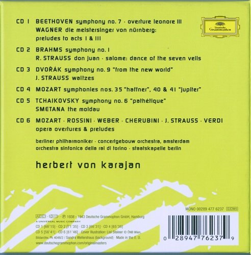 Herbert von Karajan - The First Recordings (2006) [6CD Box Set]