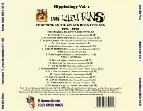 Foreningen Til Livets Beskyttelse / Den Lille Prins – Hippieology Vol. 1 - 1971-1972 (2005)