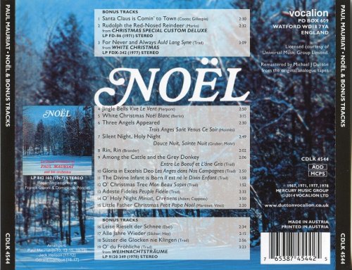 Paul Mauriat - Noel & Bonus Tracks (2014)