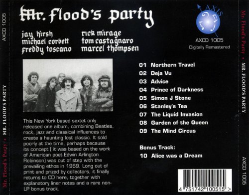 Mr. Flood's Party - Mr. Flood's Party (Reissue, Remastered) (1969/2010)