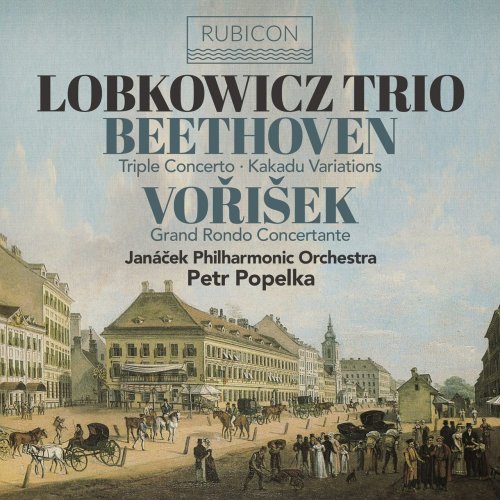 Lobkowicz Trio, Janáček Philharmonic Orchestra, Petr Popelka - Beethoven: Triple Concerto, Kakadu Variations - Vořišek: Grand Rondo Concertante (2022) [Hi-Res]