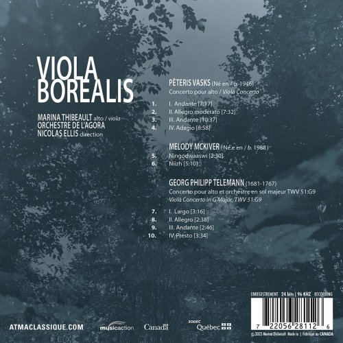 Marina Thibeault - Viola Borealis (2022) [Hi-Res]