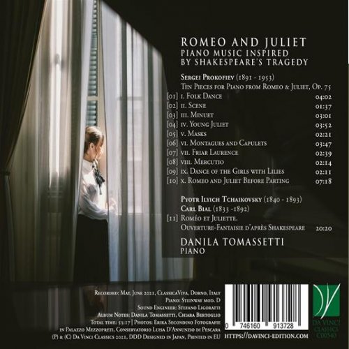 Danila Tomassetti - Prokofiev, Tchaikovsky: Romeo and Juliet (Piano Music Inspired by Shakespeare's Tragedy) (2022)