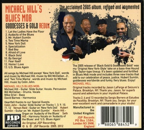 Michael Hill's Blues Mob - Goddesses & Gold Redux (2012)