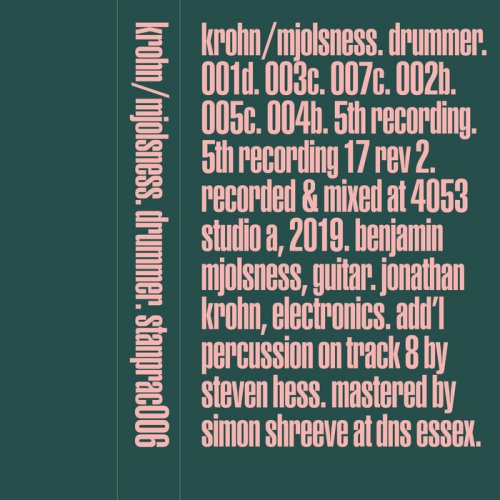 Krohn, Mjolsness - Drummer (2022)