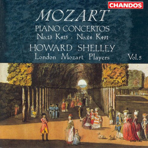 Howard Shelley, London Mozart Players - Mozart: Piano Concertos, Vol. 5 (1994)