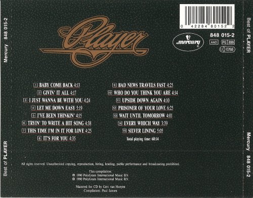 Player - Best Of Player (1990) mp3