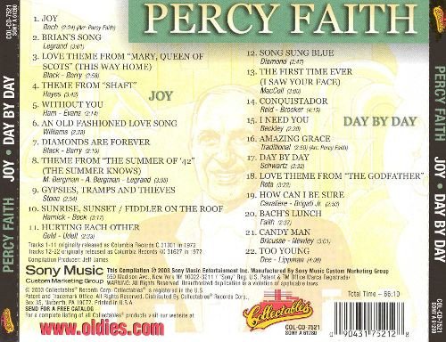 Percy Faith - Joy & Day By Day (2003)