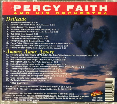 Percy Faith - Delicado & Amour, Amor, Amore (1999)