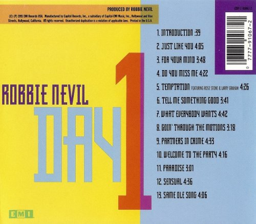 Robbie Nevil - Day 1 (1991)