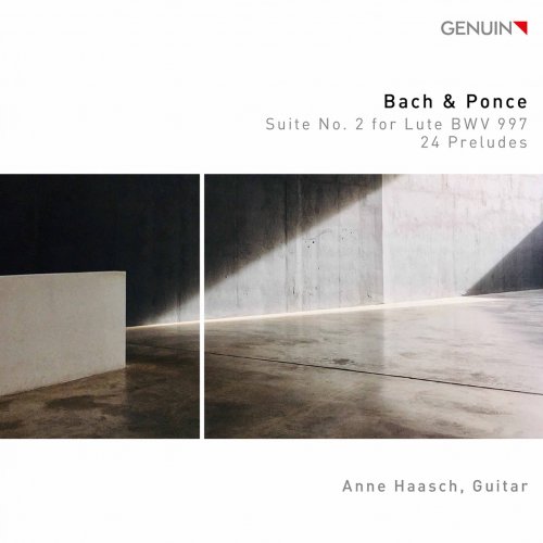 Anne Haasch - J.S. Bach & Ponce: Guitar Works (2022) [Hi-Res]