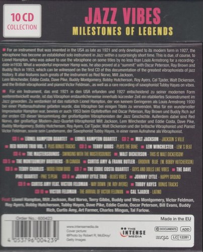 VA - Jazz Vibes: Milestones Of Jazz Legends (2017) [10CD Box Set]