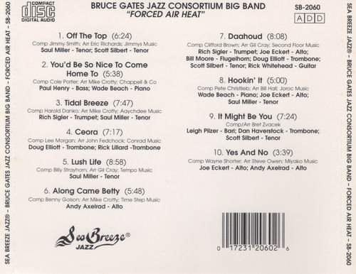 Bruce Gates Jazz Consortium Big Band - Forced Air Heat (1994)