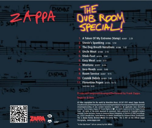 Frank Zappa - The Dub Room Special! (2007)