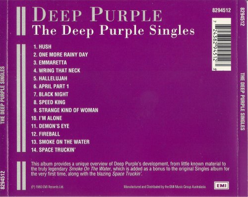 Deep Purple - The Deep Purple Singles (1978) [2004]