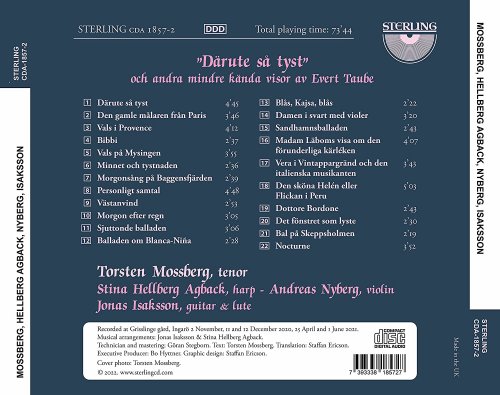 Torsten Mossberg - Out There so Quiet and Other Rare Songs by Evert Taube (2022)