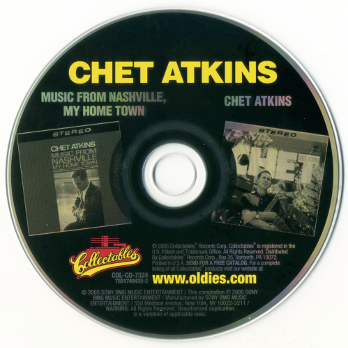 Chet Atkins - Music from Nashville, My Home Town / Chet Atkins (2005)