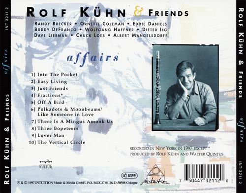 Rolf Kuhn & Friends - Affairs (1997)