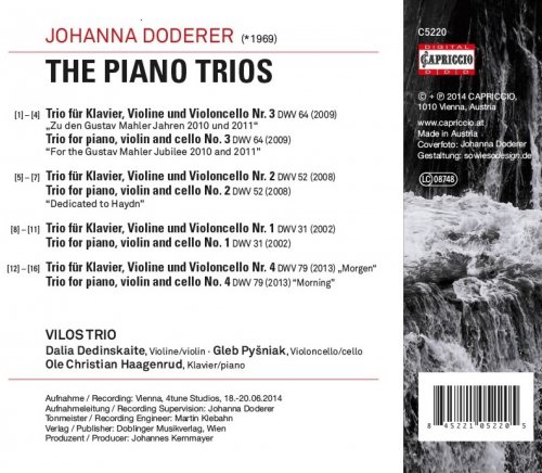 Vilos Trio - Doderer: The Piano Trios (2014) [Hi-Res]