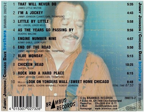 Jimmy Johnson & The Chicago Dave Blues Band - Brothers Live (2002)