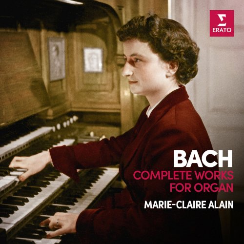 Marie-Claire Alain - Bach: Complete Organ Works (Analogue Version Recorded 1959-67) (2018) [Hi-Res]