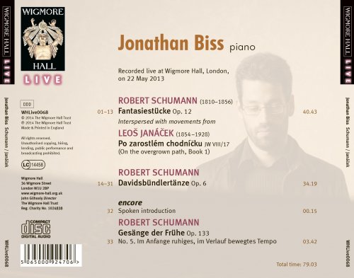 Jonathan Biss - Schumann, Janáček & Berg (2014)