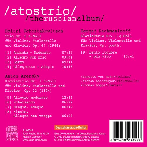 Atos Trio - The Russian Album (2014) [Hi-Res]