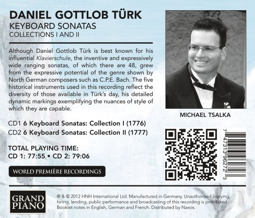 Michael Tsalka - Türk: Keyboard Sonatas Collections I & II (2012)