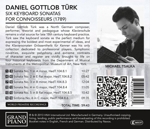 Michael Tsalka - Türk: Six Keyboard Sonatas for Connoisseurs (2013)